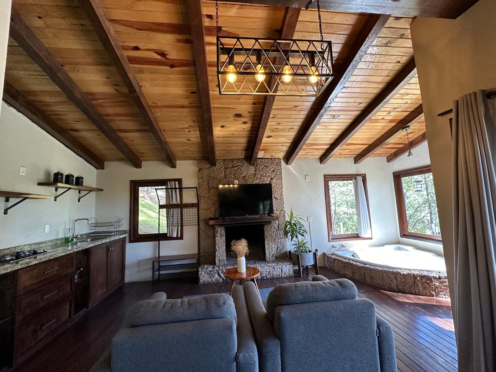 Cabanas Vip Mazamitla Bagian luar foto