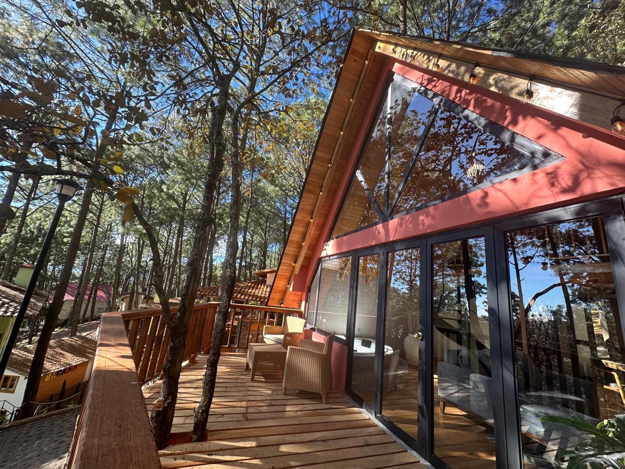 Cabanas Vip Mazamitla Bagian luar foto