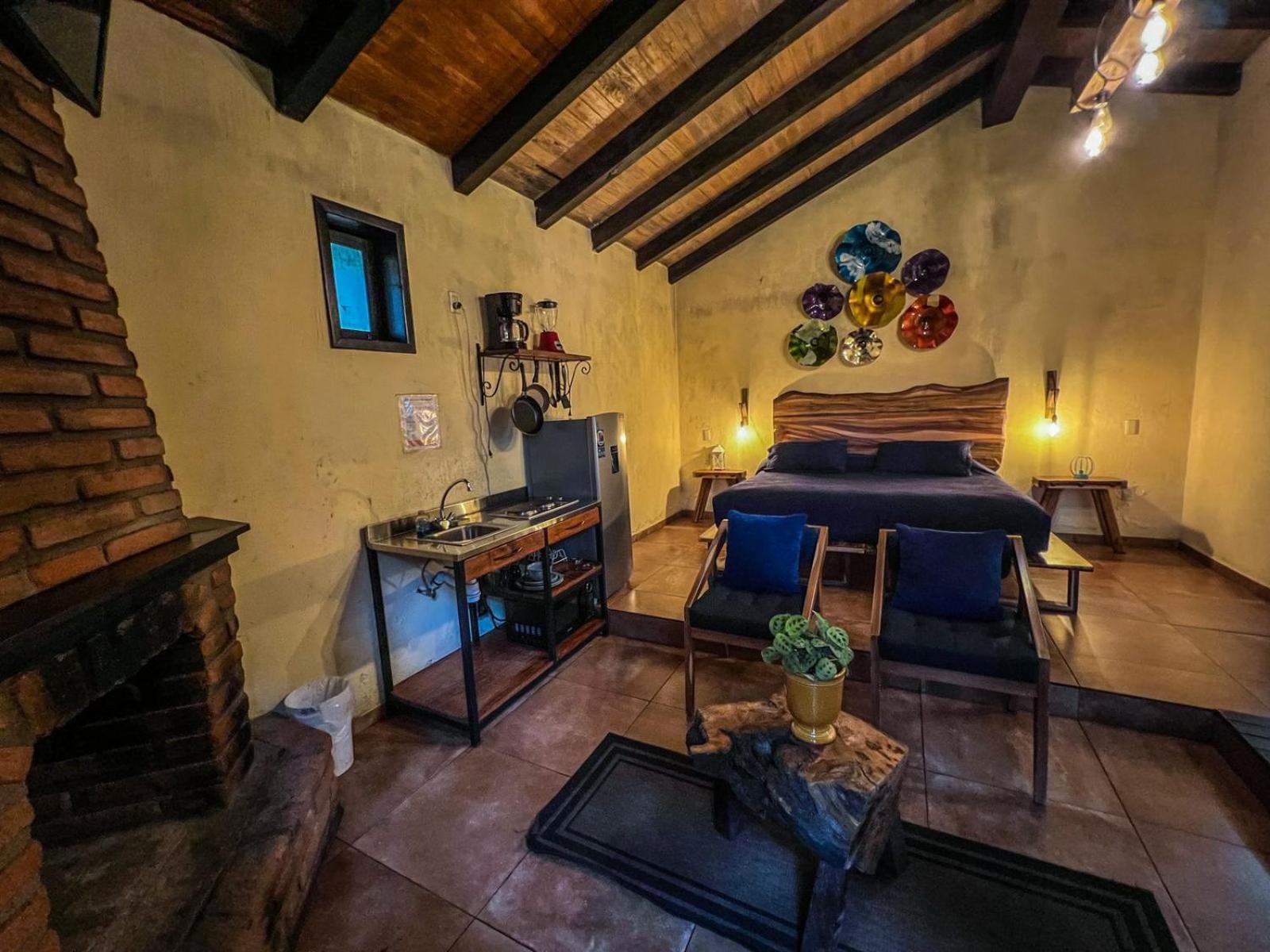 Cabanas Vip Mazamitla Bagian luar foto