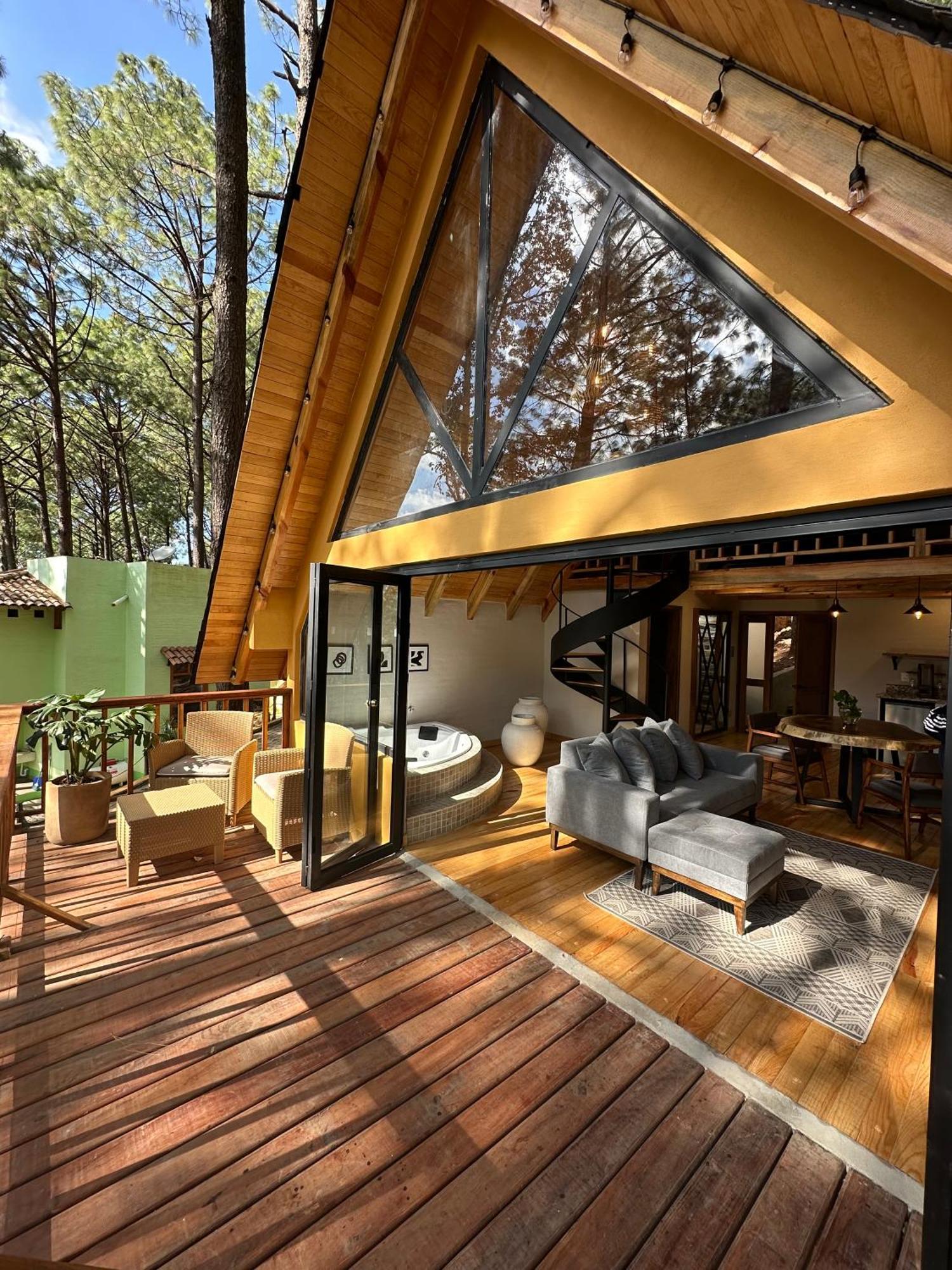 Cabanas Vip Mazamitla Bagian luar foto