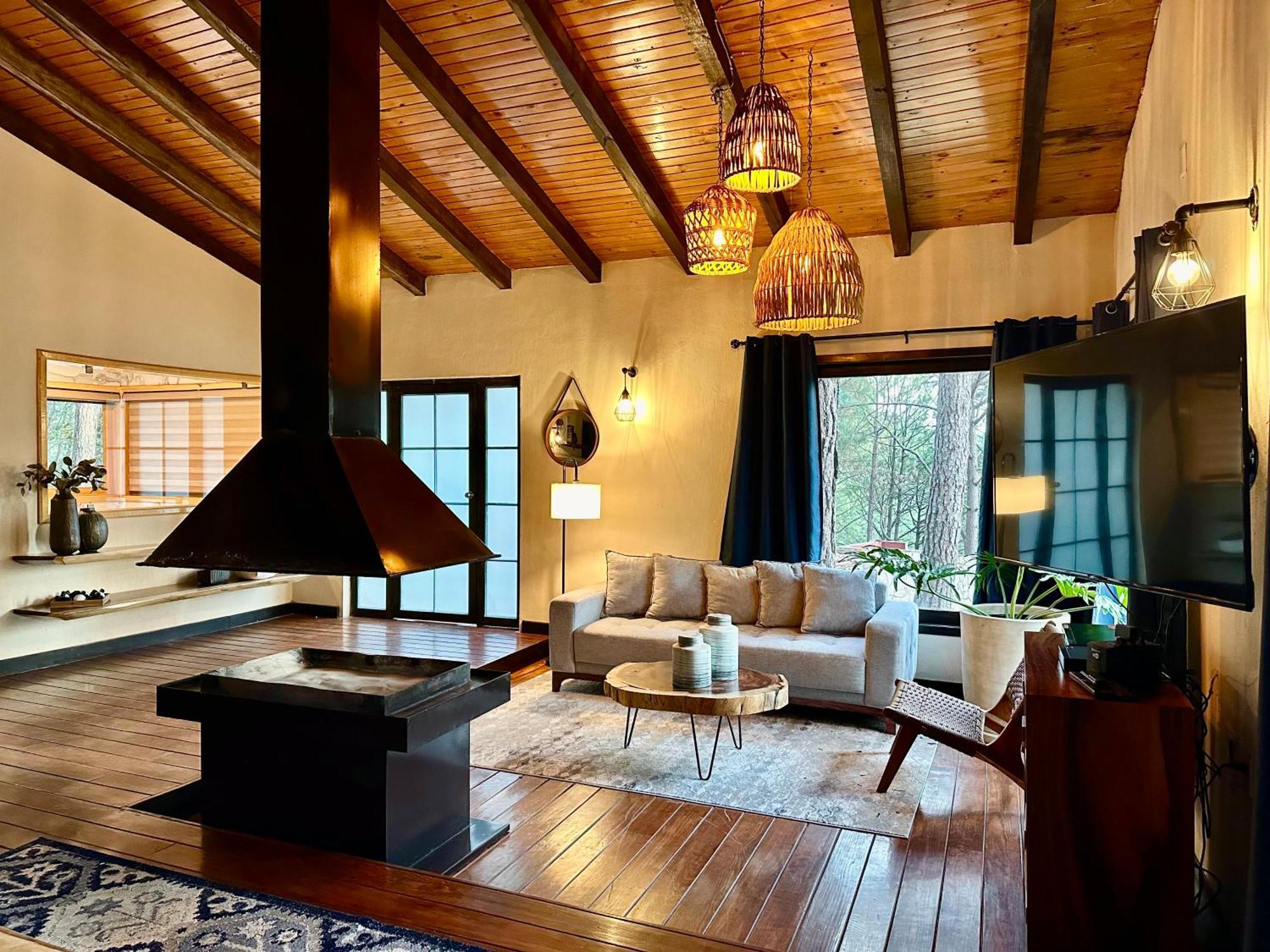 Cabanas Vip Mazamitla Bagian luar foto