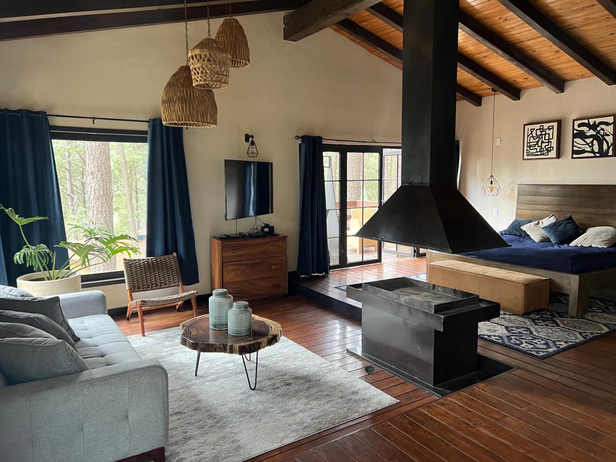 Cabanas Vip Mazamitla Bagian luar foto