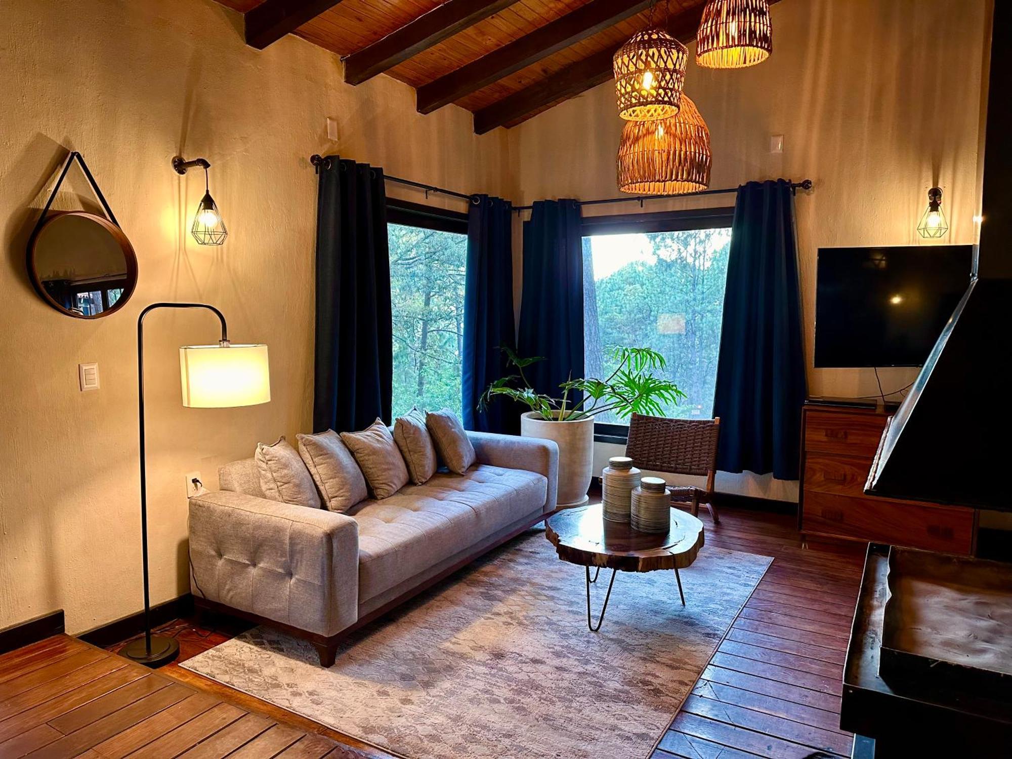 Cabanas Vip Mazamitla Bagian luar foto