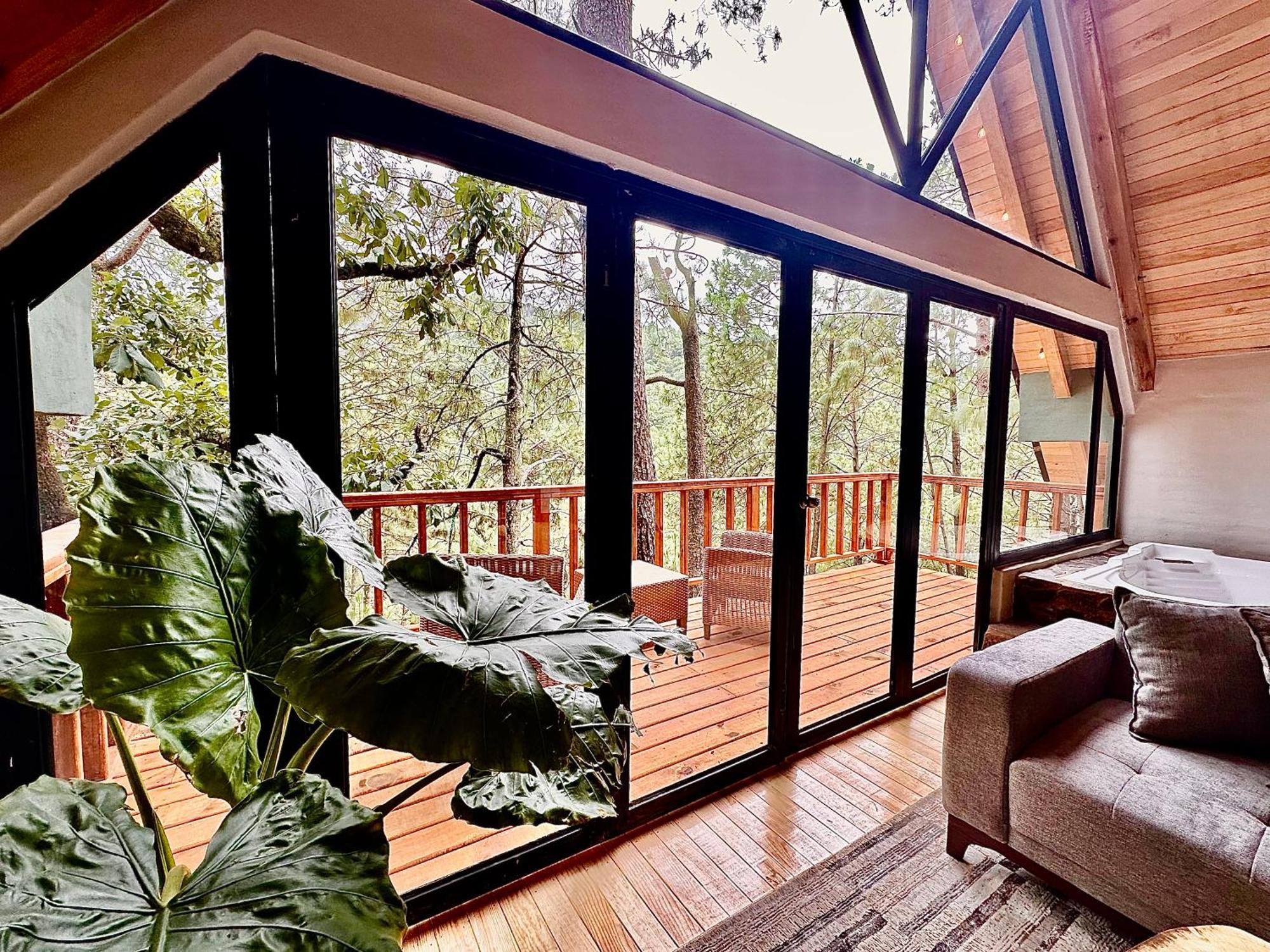 Cabanas Vip Mazamitla Bagian luar foto