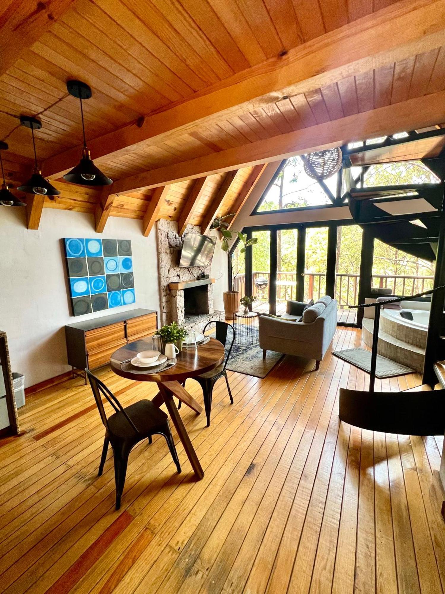 Cabanas Vip Mazamitla Bagian luar foto